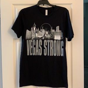 New!!  Vegas Strong black T-shirt
